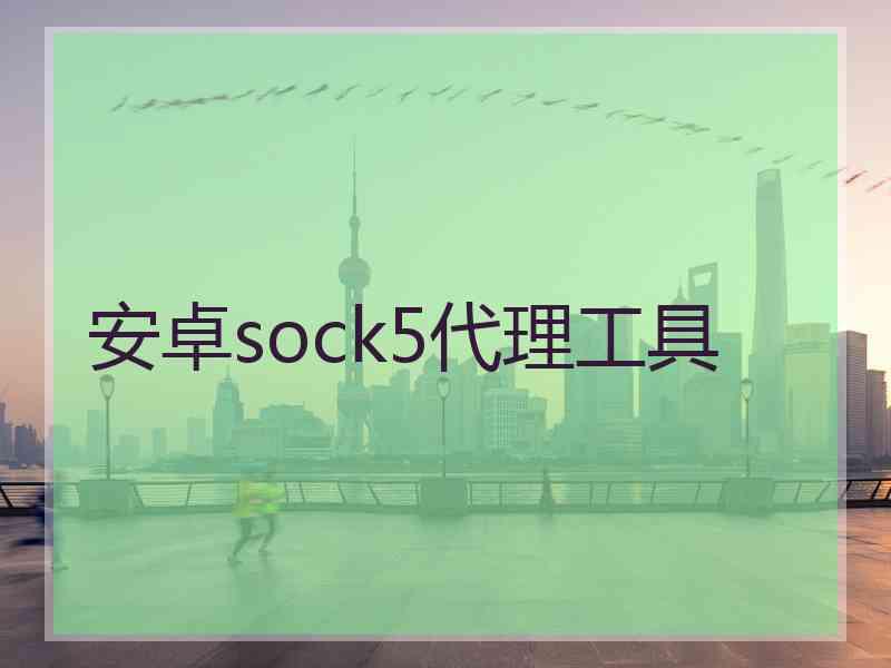 安卓sock5代理工具