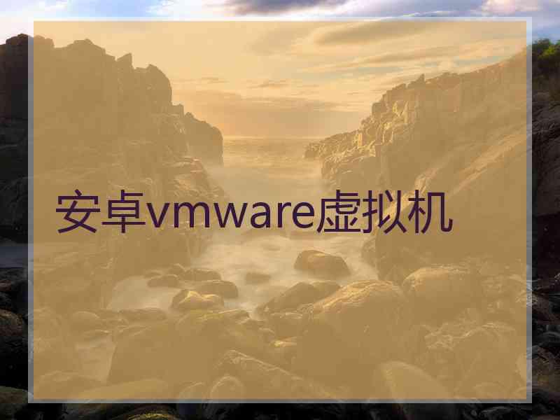 安卓vmware虚拟机